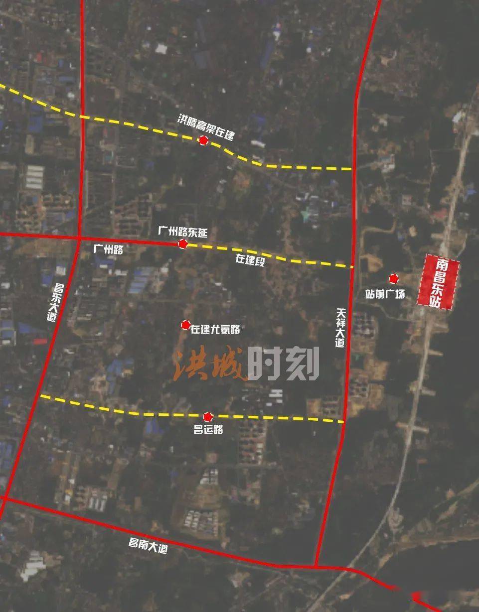 力争2023年底实现交付通车！南昌东站主站房区承轨层主体结构施工完成！开云 开云体育平台(图2)