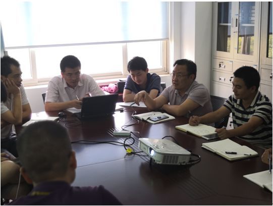 【旗飘扬】第六支部开云 开云体育平台第二小组开展“电动阀门装置产业发展规划”讨论交流活动(图2)