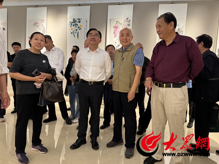 开云 开云体育平台2023“市政工程杯”暨第十届菏泽书画名家邀请展举办_菏泽新闻_大众网(图2)