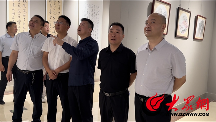 开云 开云体育平台2023“市政工程杯”暨第十届菏泽书画名家邀请展举办_菏泽新闻_大众网(图3)
